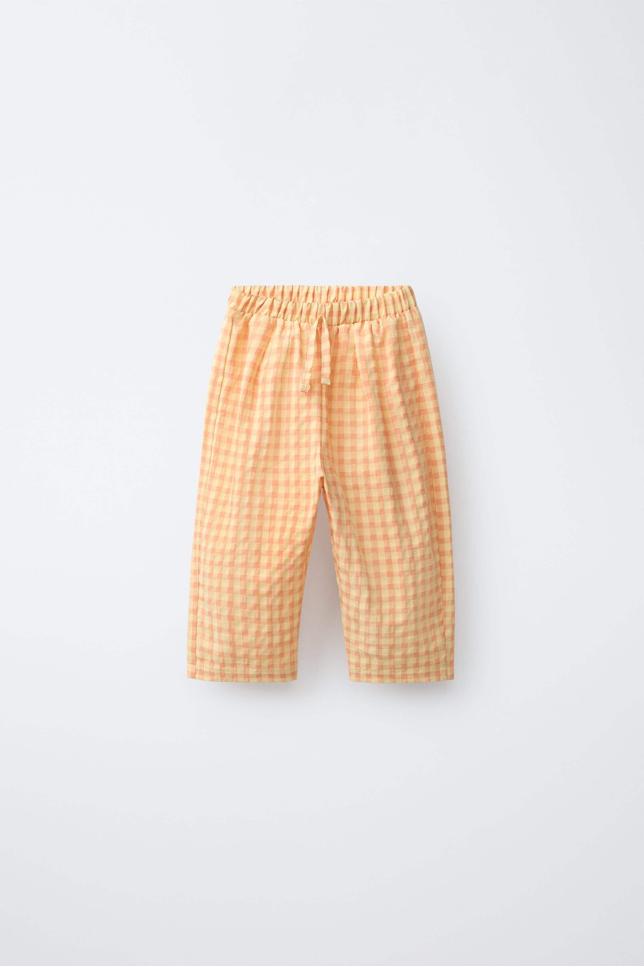 PANTALON RELAXED À CARREAUX VICHY